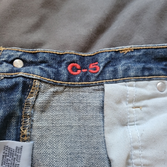 Polo Jeans Co Ralph Lauren Carpenter Pants Y2K Baggy Blue Denim 38x32 C-5 40x32 - Picture 7 of 10